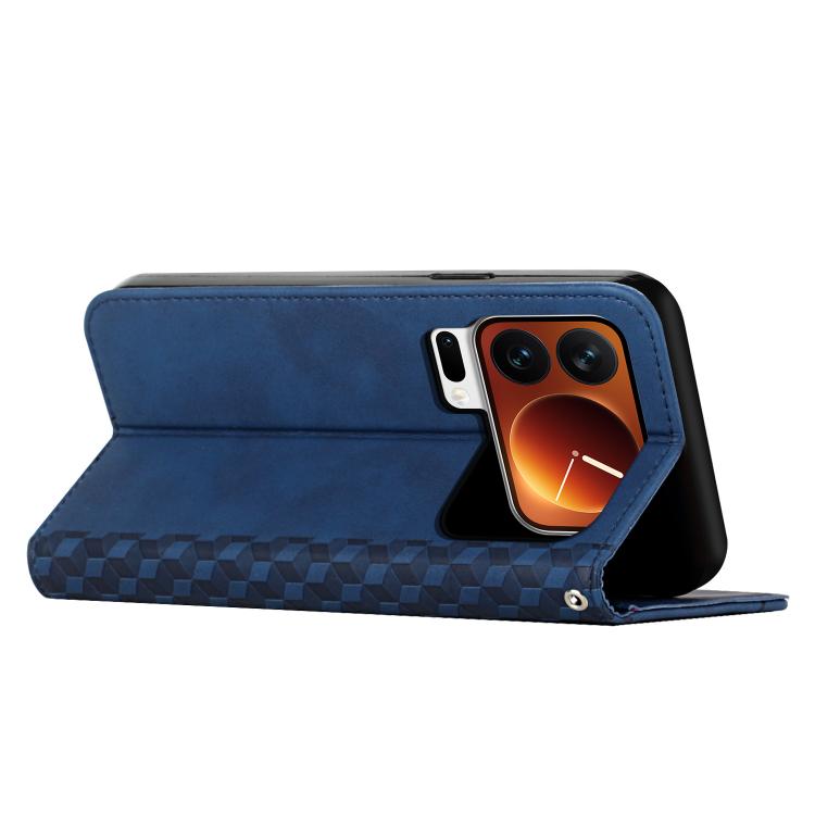 For Xiaomi 17 Pro Diamond Splicing Skin Feel Magnetic Leather Phone Case