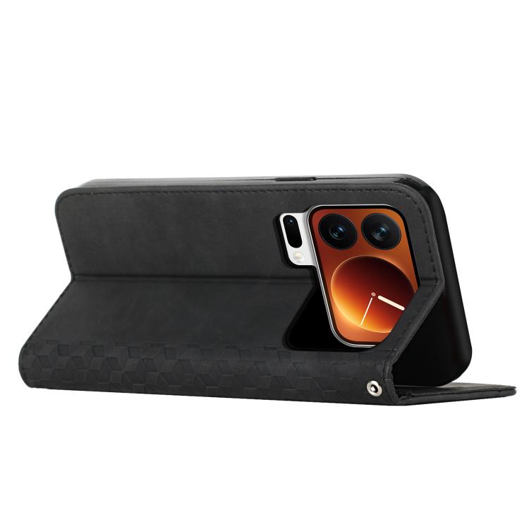 For Xiaomi 17 Pro Diamond Splicing Skin Feel Magnetic Leather Phone Case