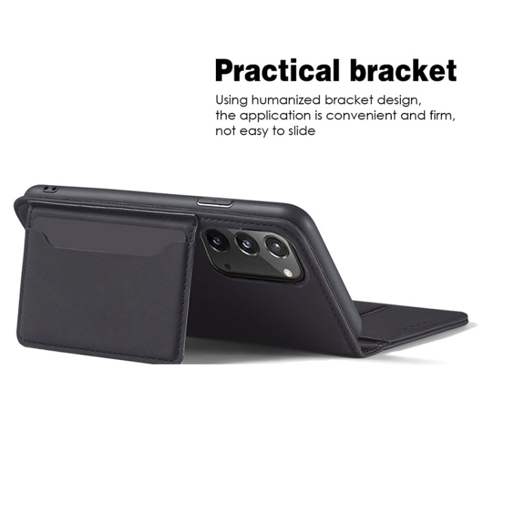 For Samsung Galaxy Note20 Ultra 5G Strong Magnetism Shockproof Horizontal Flip Liquid Feel Leather Case with Holder & Card Slots & Wallet