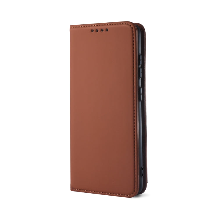 For Samsung Galaxy Note20 5G Strong Magnetism Shockproof Horizontal Flip Liquid Feel Leather Case with Holder & Card Slots & Wallet
