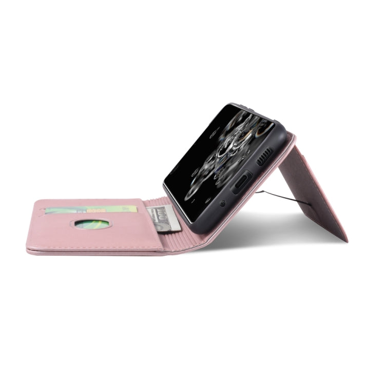 For Samsung Galaxy S20 Ultra 5G Strong Magnetism Shockproof Horizontal Flip Liquid Feel Leather Case with Holder & Card Slots & Wallet