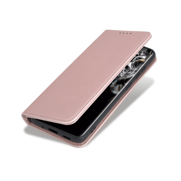 For Samsung Galaxy S20 Ultra 5G Strong Magnetism Shockproof Horizontal Flip Liquid Feel Leather Case with Holder & Card Slots & Wallet