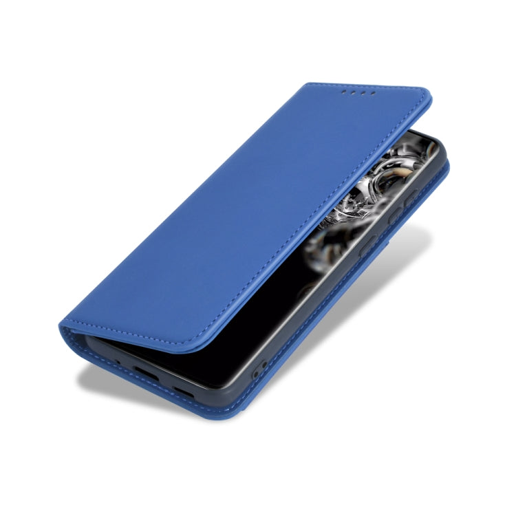 For Samsung Galaxy S20 Ultra 5G Strong Magnetism Shockproof Horizontal Flip Liquid Feel Leather Case with Holder & Card Slots & Wallet