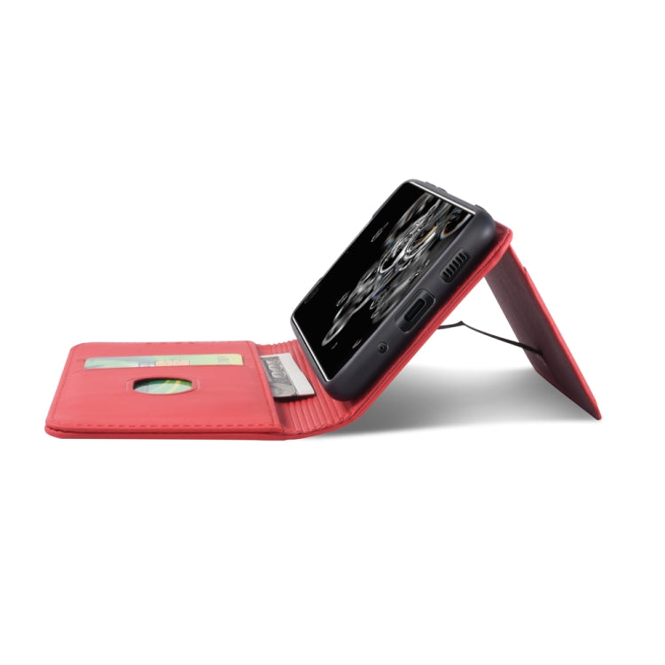 For Samsung Galaxy S20 Ultra 5G Strong Magnetism Shockproof Horizontal Flip Liquid Feel Leather Case with Holder & Card Slots & Wallet