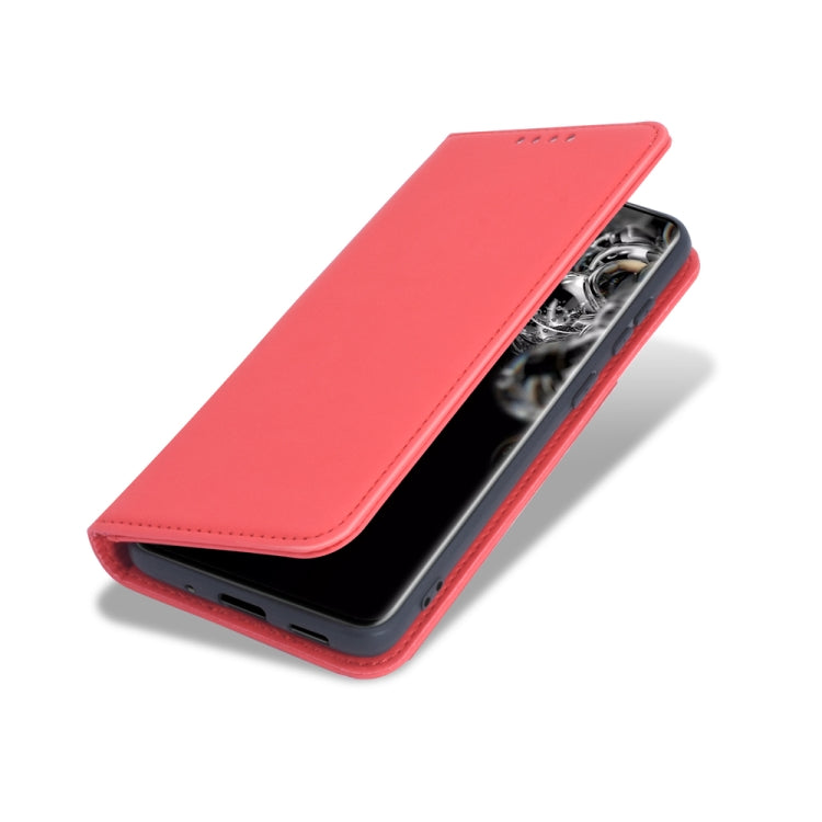 For Samsung Galaxy S20 Ultra 5G Strong Magnetism Shockproof Horizontal Flip Liquid Feel Leather Case with Holder & Card Slots & Wallet