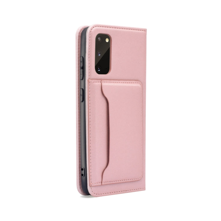 For Samsung Galaxy S20 5G Strong Magnetism Shockproof Horizontal Flip Liquid Feel Leather Case with Holder & Card Slots & Wallet