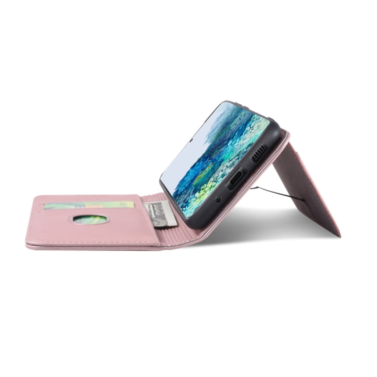 For Samsung Galaxy S20 5G Strong Magnetism Shockproof Horizontal Flip Liquid Feel Leather Case with Holder & Card Slots & Wallet