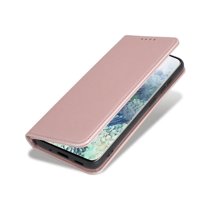 For Samsung Galaxy S20 5G Strong Magnetism Shockproof Horizontal Flip Liquid Feel Leather Case with Holder & Card Slots & Wallet