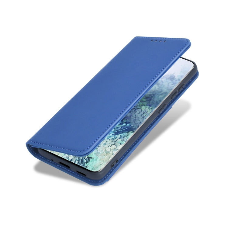For Samsung Galaxy S20 5G Strong Magnetism Shockproof Horizontal Flip Liquid Feel Leather Case with Holder & Card Slots & Wallet
