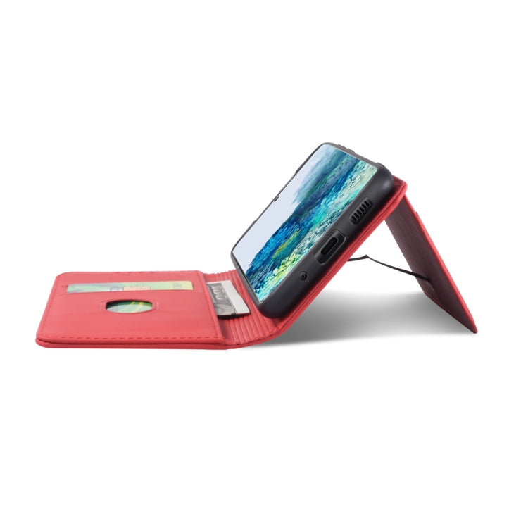 For Samsung Galaxy S20 5G Strong Magnetism Shockproof Horizontal Flip Liquid Feel Leather Case with Holder & Card Slots & Wallet