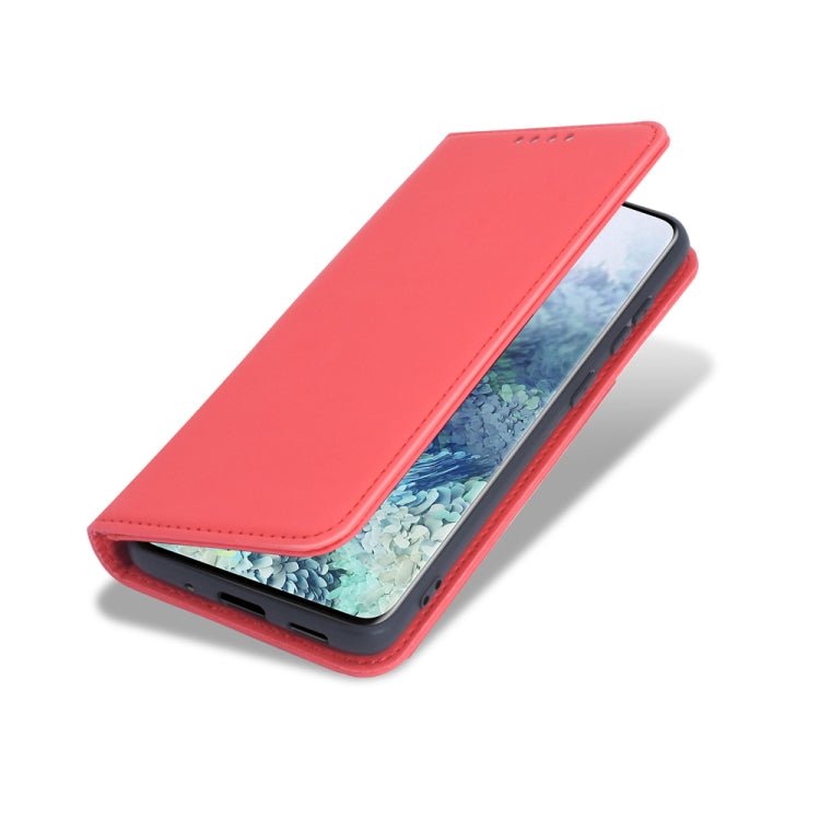 For Samsung Galaxy S20 5G Strong Magnetism Shockproof Horizontal Flip Liquid Feel Leather Case with Holder & Card Slots & Wallet
