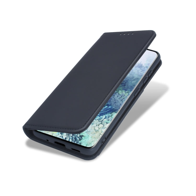 For Samsung Galaxy S20 5G Strong Magnetism Shockproof Horizontal Flip Liquid Feel Leather Case with Holder & Card Slots & Wallet