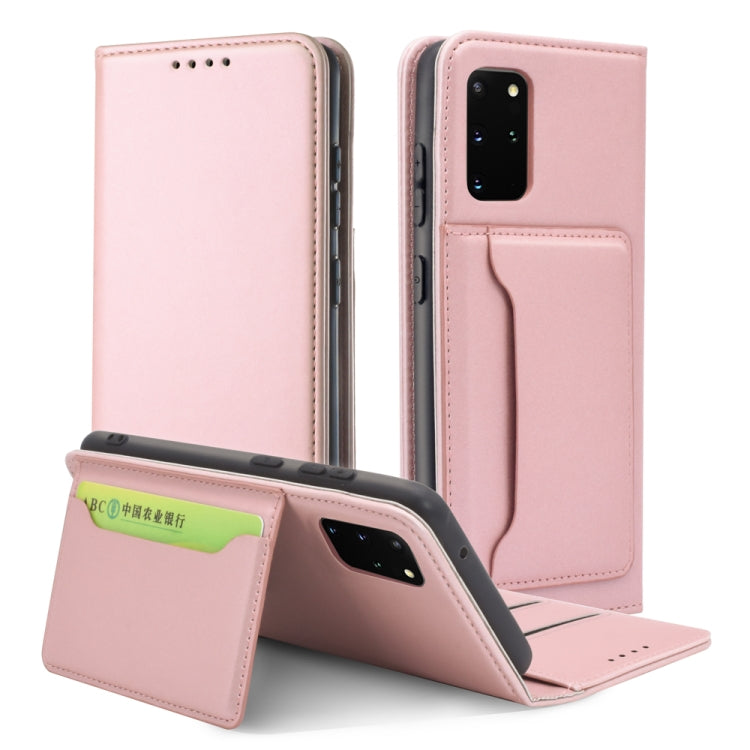For Samsung Galaxy S20 Plus 5G Strong Magnetism Shockproof Horizontal Flip Liquid Feel Leather Case with Holder & Card Slots & Wallet