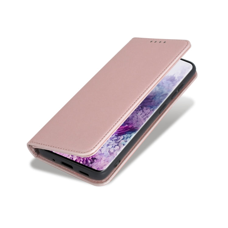 For Samsung Galaxy S20 Plus 5G Strong Magnetism Shockproof Horizontal Flip Liquid Feel Leather Case with Holder & Card Slots & Wallet
