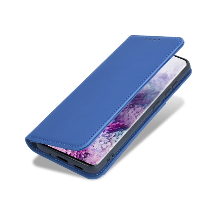 For Samsung Galaxy S20 Plus 5G Strong Magnetism Shockproof Horizontal Flip Liquid Feel Leather Case with Holder & Card Slots & Wallet