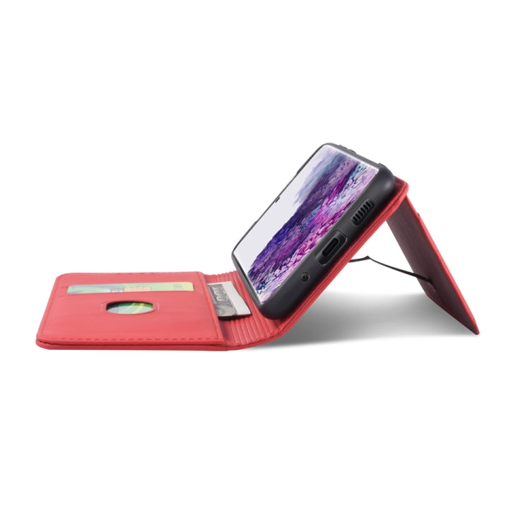 For Samsung Galaxy S20 Plus 5G Strong Magnetism Shockproof Horizontal Flip Liquid Feel Leather Case with Holder & Card Slots & Wallet