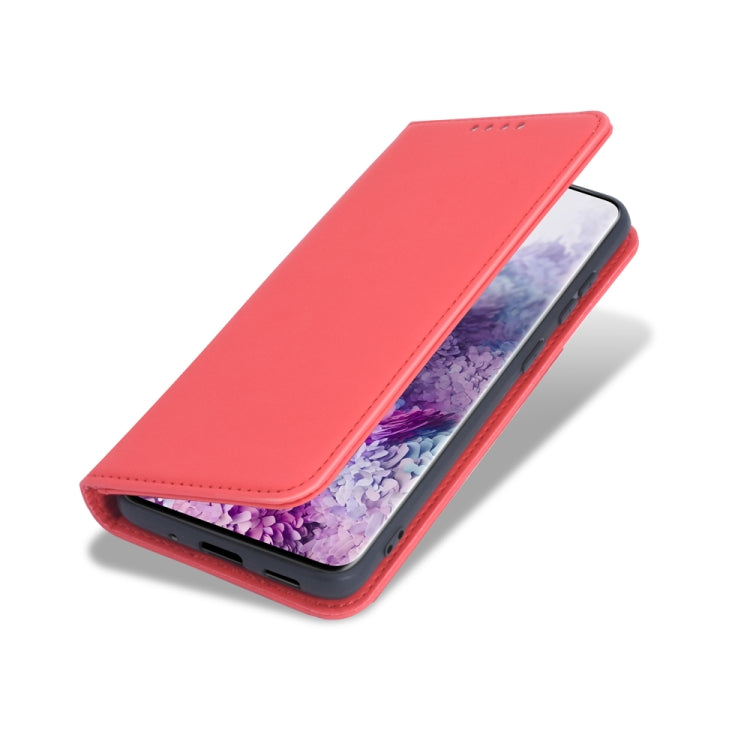 For Samsung Galaxy S20 Plus 5G Strong Magnetism Shockproof Horizontal Flip Liquid Feel Leather Case with Holder & Card Slots & Wallet