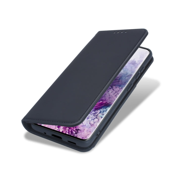 For Samsung Galaxy S20 Plus 5G Strong Magnetism Shockproof Horizontal Flip Liquid Feel Leather Case with Holder & Card Slots & Wallet