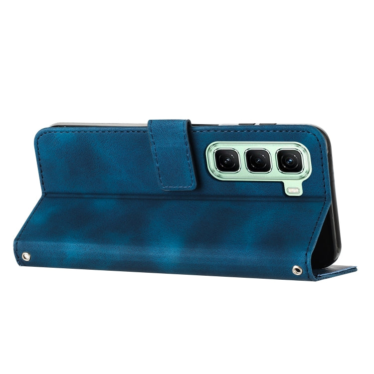 For Infinix Hot 50 4G Dream Triangle Leather Phone Case