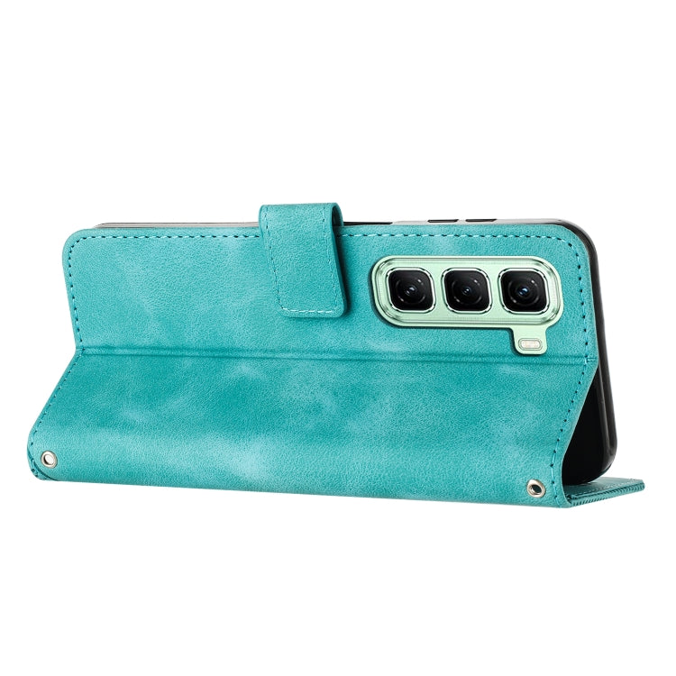 For Infinix Hot 50 4G Dream Triangle Leather Phone Case