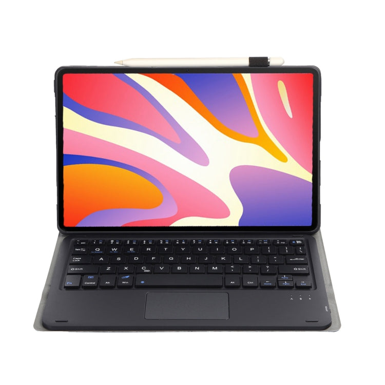 For Huawei MatePad SE 11 2024 AH21-A Ultra-thin Detachable Bluetooth Keyboard Leather Tablet Case with Touchpad