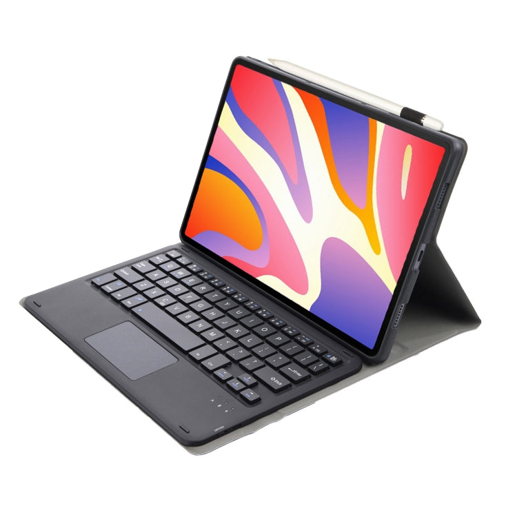 For Huawei MatePad SE 11 2024 AH21-A Ultra-thin Detachable Bluetooth Keyboard Leather Tablet Case with Touchpad