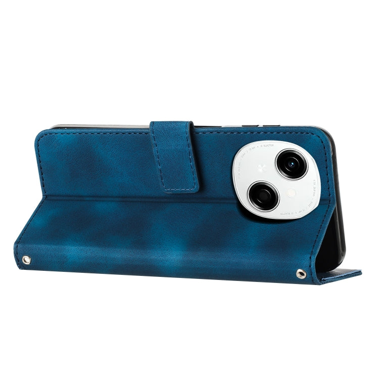For Tecno Spark Go 1 Dream Triangle Leather Phone Case