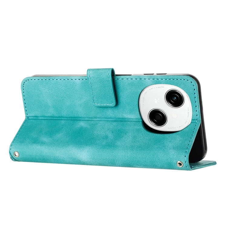 For Tecno Spark Go 1 Dream Triangle Leather Phone Case