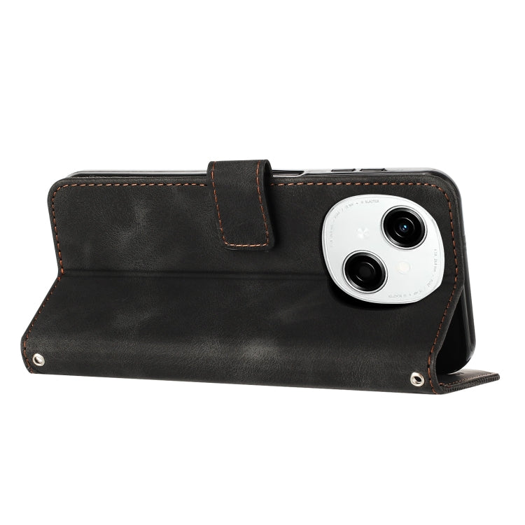 For Tecno Spark Go 1 Dream Triangle Leather Phone Case