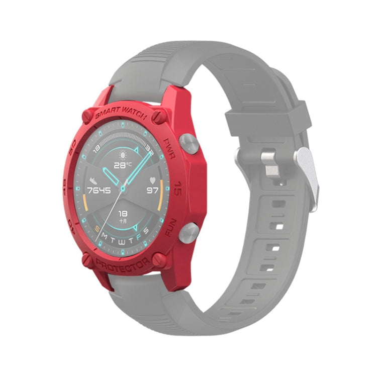 For Huawei Watch GT2 46mm Smart Watch TPU Protective Case, Color:Red