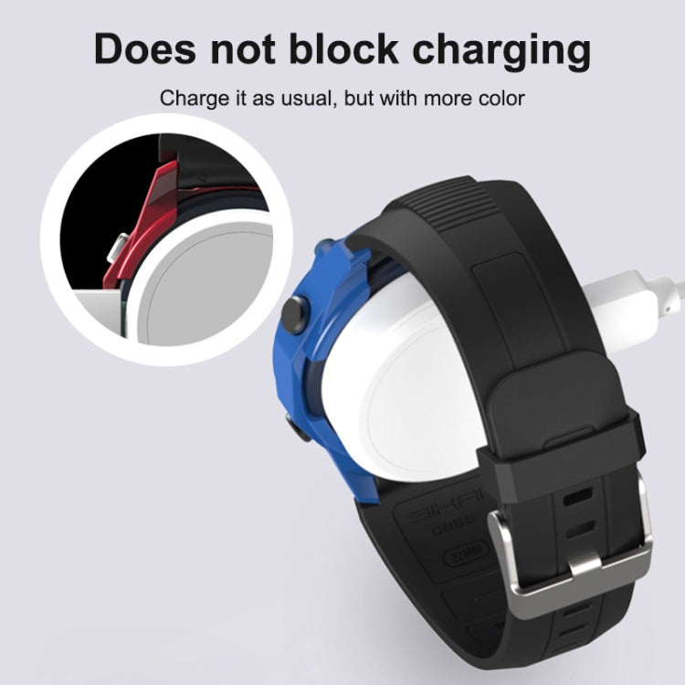For Huawei Watch GT2 46mm Smart Watch TPU Protective Case, Color:Blue