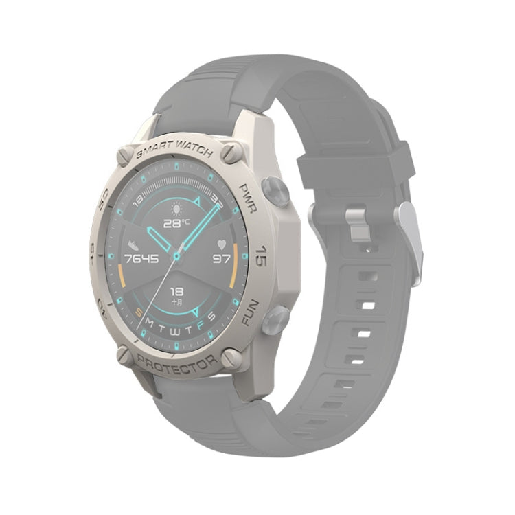 For Huawei Watch GT2 46mm Smart Watch TPU Protective Case, Color:White