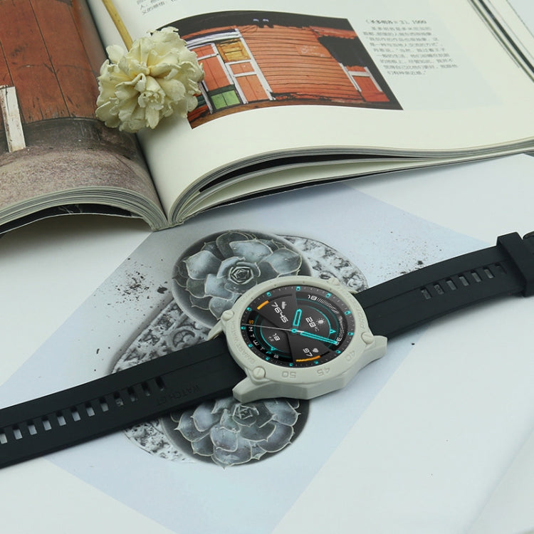 For Huawei Watch GT2 46mm Smart Watch TPU Protective Case, Color:White