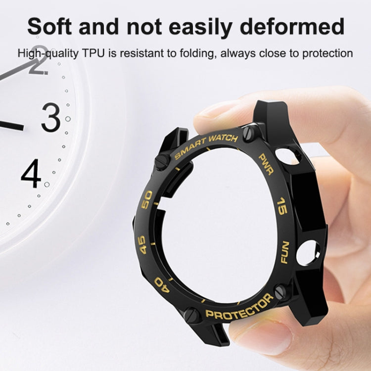 For Huawei Watch GT2 46mm Smart Watch TPU Protective Case, Color:White