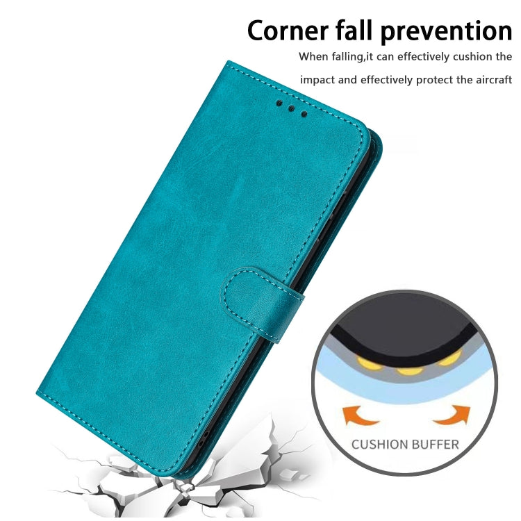 For Infinix Hot 50 5G Solid Calf Texture Flip Leather Phone Case