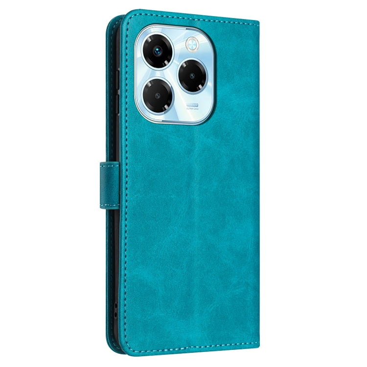 For Infinix Note 40X 5G Solid Calf Texture Flip Leather Phone Case