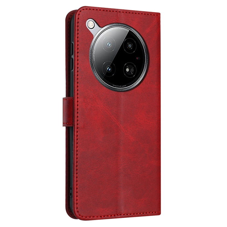 For Infinix Zero 40 4G Solid Calf Texture Flip Leather Phone Case