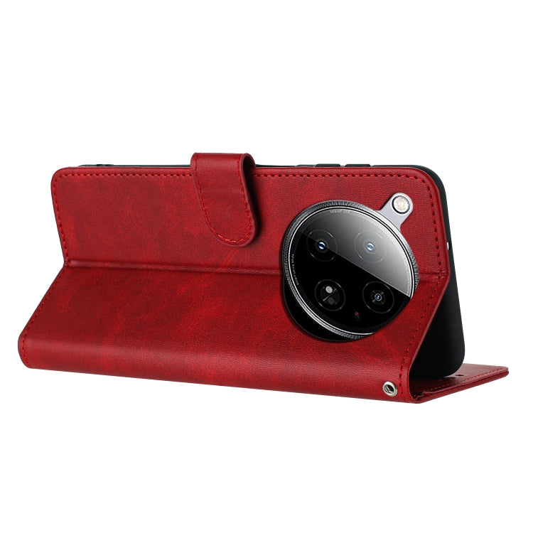 For Infinix Zero 40 4G Solid Calf Texture Flip Leather Phone Case