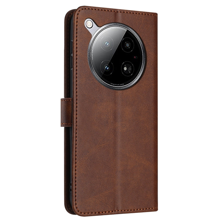 For Infinix Zero 40 4G Solid Calf Texture Flip Leather Phone Case