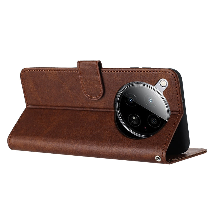 For Infinix Zero 40 4G Solid Calf Texture Flip Leather Phone Case