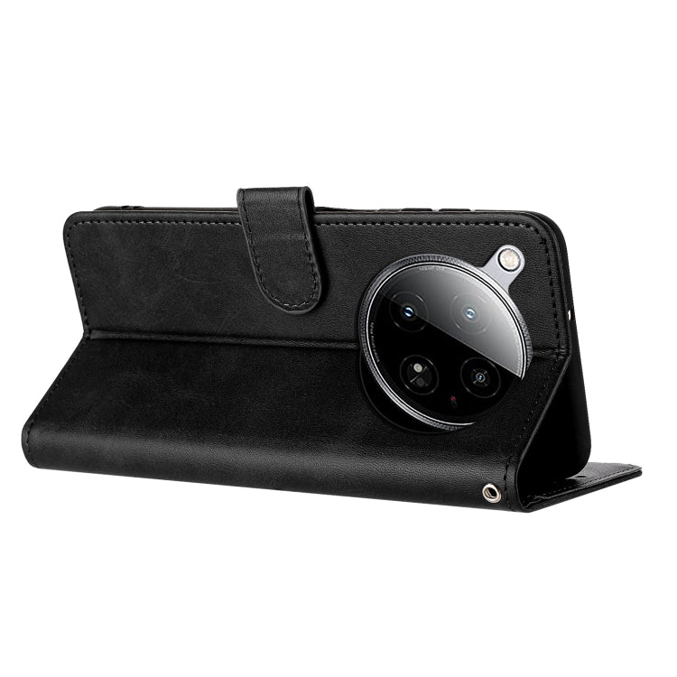 For Infinix Zero 40 4G Solid Calf Texture Flip Leather Phone Case