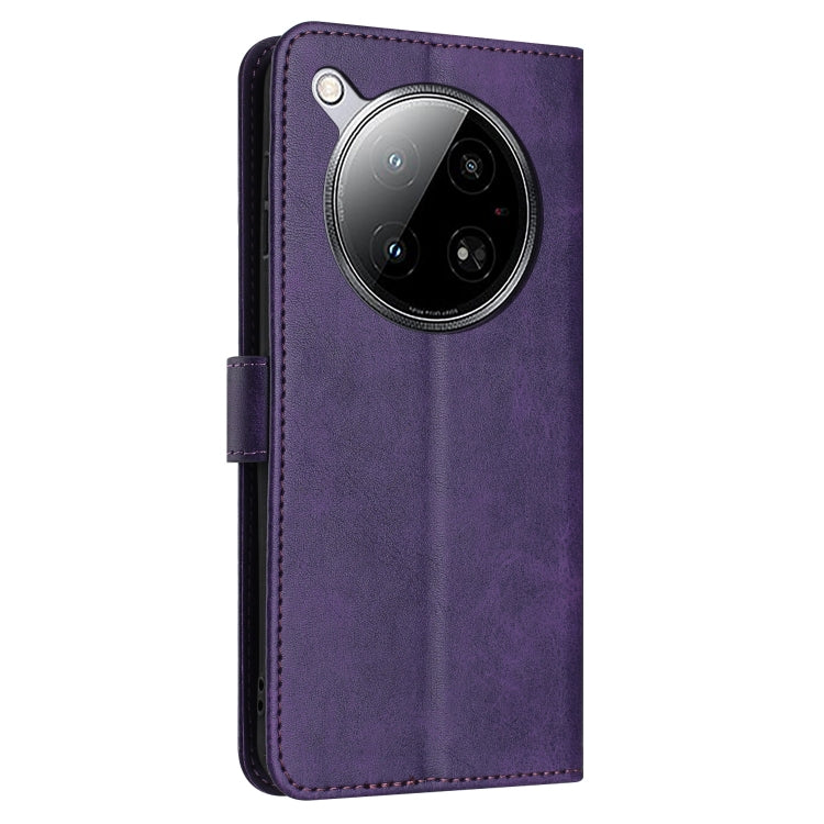 For Infinix Zero 40 4G Solid Calf Texture Flip Leather Phone Case