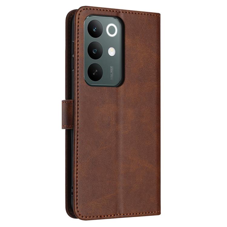 For Realme C85 Pro 4G Solid Calf Texture Flip Leather Phone Case