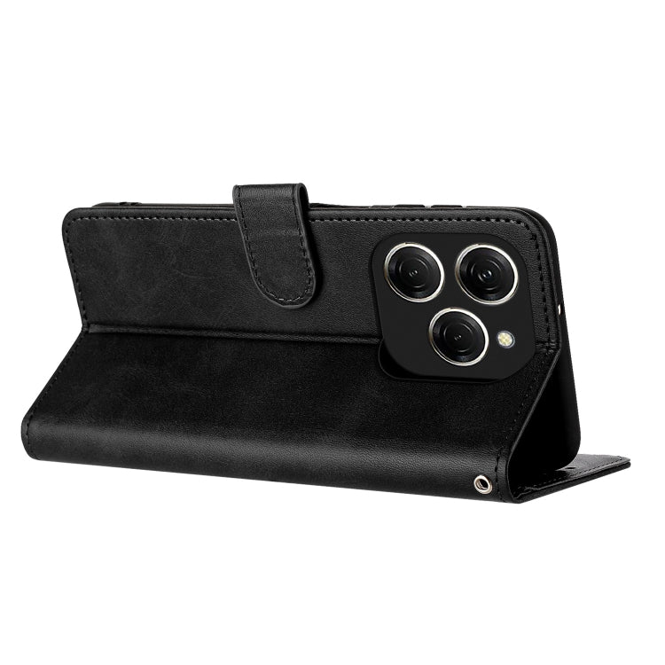 For Tecno Spark 20 Pro 5G Solid Calf Texture Flip Leather Phone Case