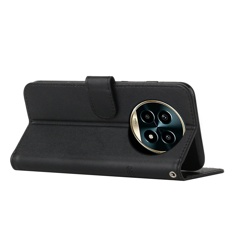 For Realme 13 Pro+ Stitching Calf Texture Buckle Leather Phone Case