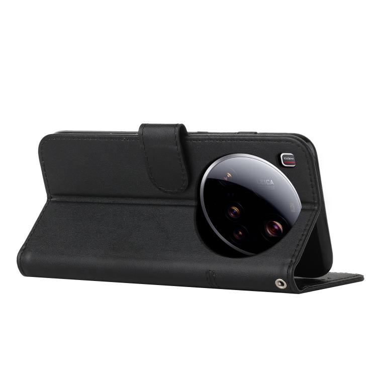 For Xiaomi 15 Ultra Stitching Calf Texture Buckle Leather Phone Case