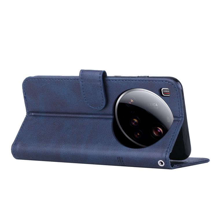 For Xiaomi 15 Ultra Stitching Calf Texture Buckle Leather Phone Case