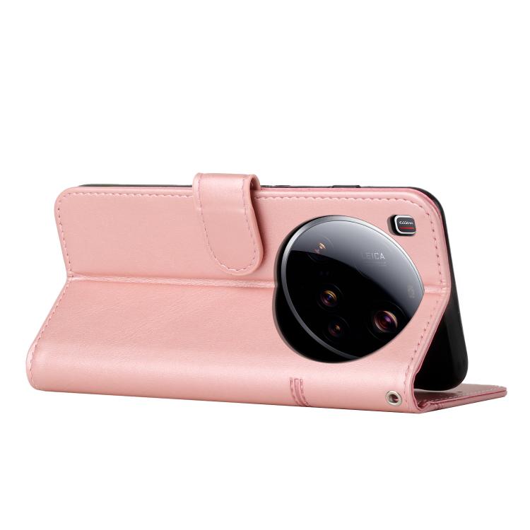 For Xiaomi 15 Ultra Stitching Calf Texture Buckle Leather Phone Case