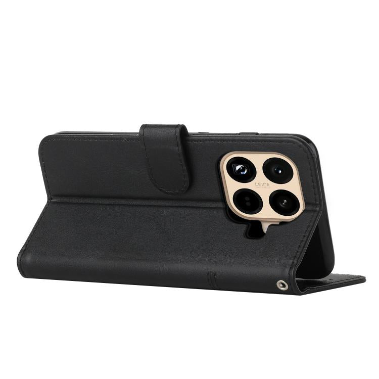 For Xiaomi 15T Pro Stitching Calf Texture Buckle Leather Phone Case