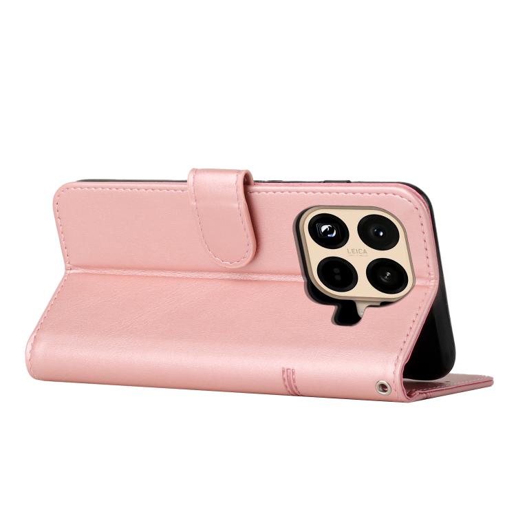 For Xiaomi 15T Pro Stitching Calf Texture Buckle Leather Phone Case
